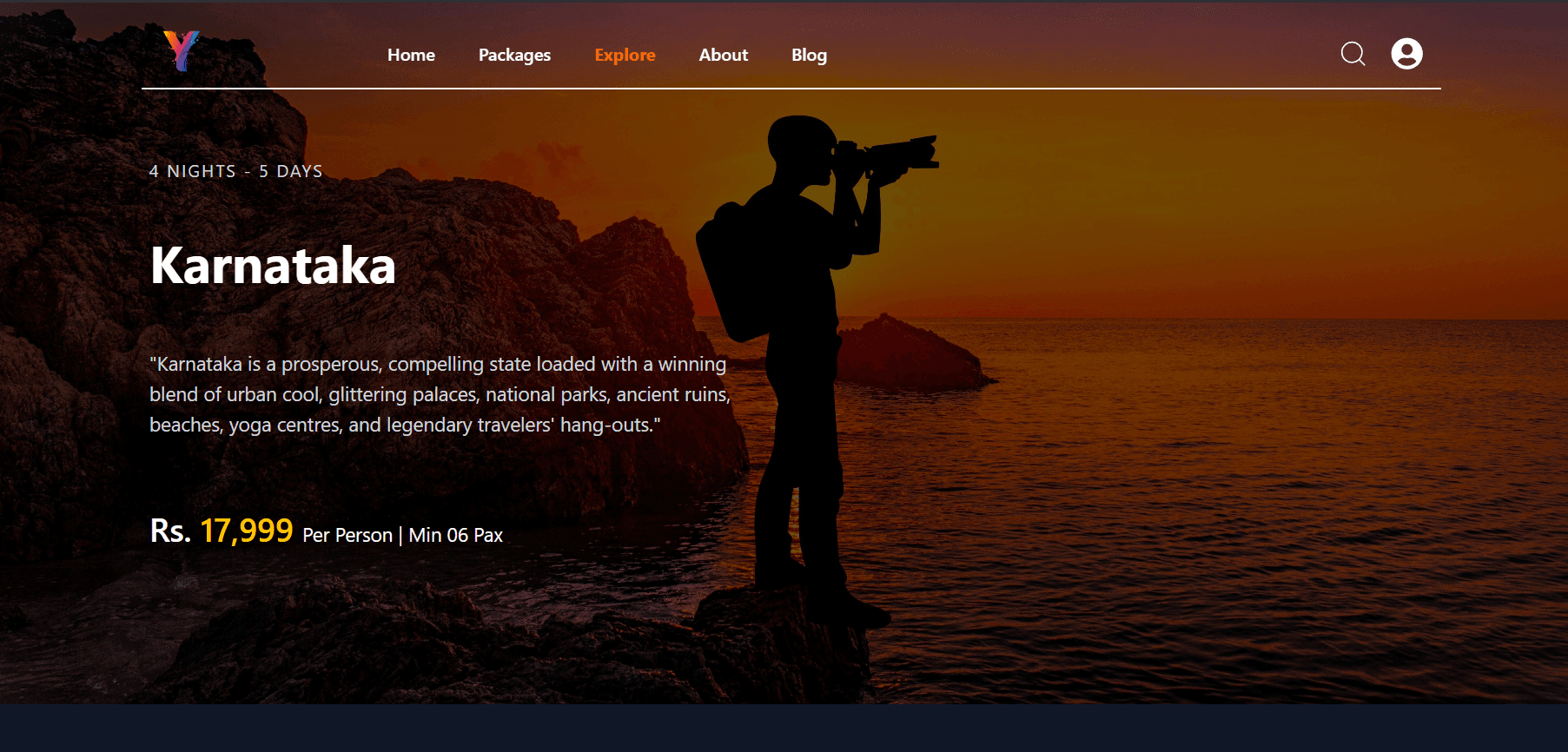 Yatra : Traveling website