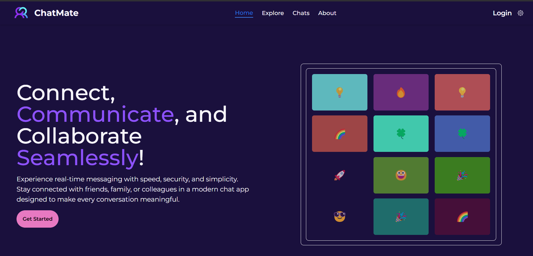 Chat-Mate : Real time message