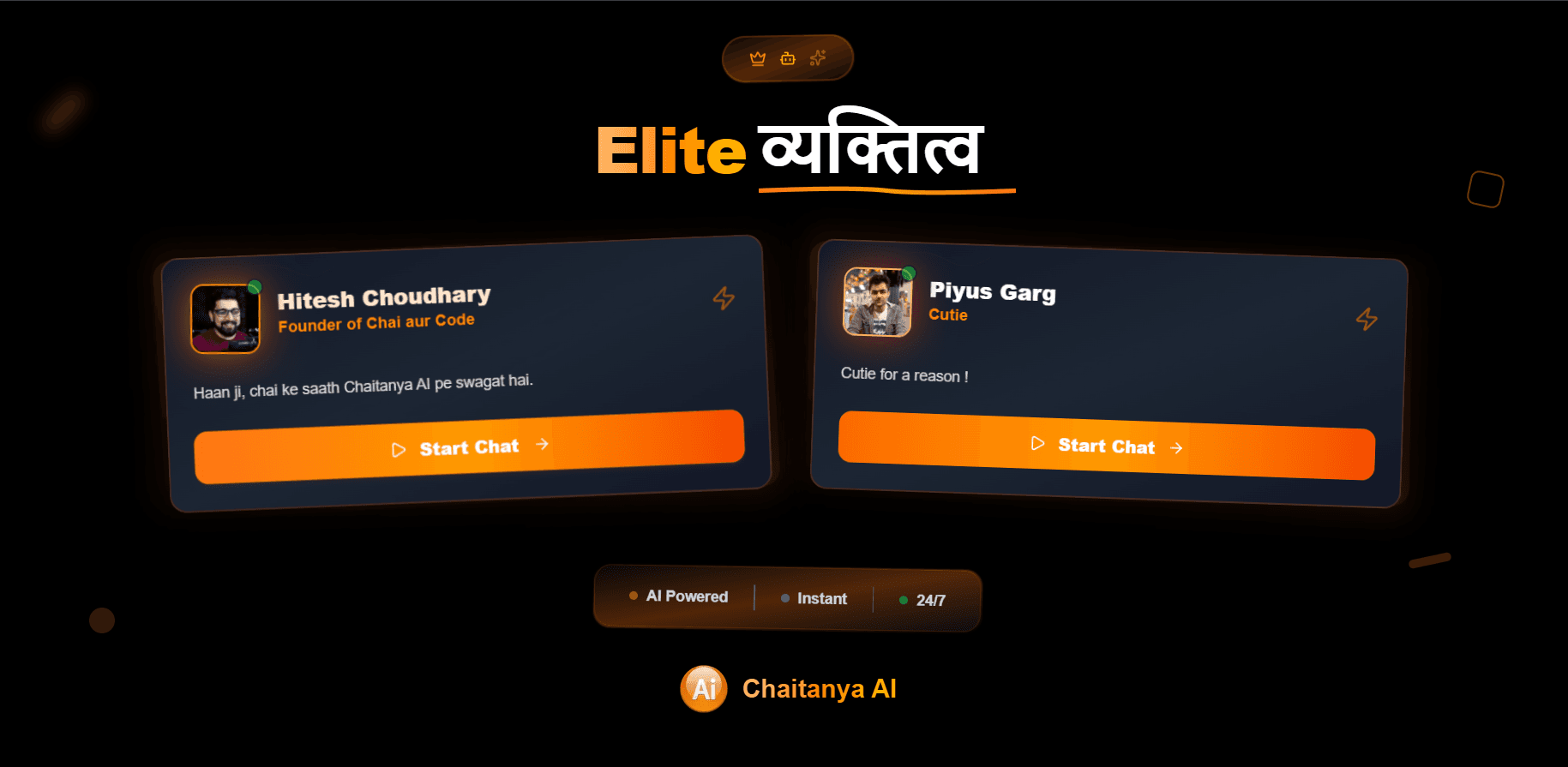 Chaitanya AI : Persona AI